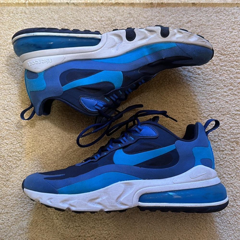 Nike Air Max 270 React 'Blue Void’